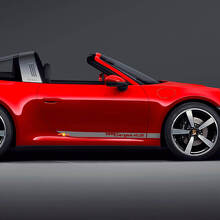 Kit strisce per porte Side 911 Targa 4S adesivo decalcomania per Porsche 911 Targa 4S
 3