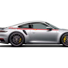 Kit strisce adesive per porte laterali 911 turbo 50 anni per Porsche 911
 3