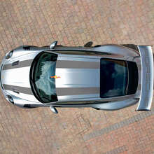 Kit di Adesivi in Vinile con Strisce da Corsa Superiore e Spoiler per Porsche 911 GT3 RS Cup_2