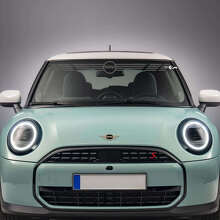Adesivo in Vinile a Strisce con Logo Mini per Parabrezza Mini Cooper S 3