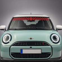 Adesivo per decalcomanie per decalcomanie a strisce a strisce per il parabrezza per mini cooper
 2
