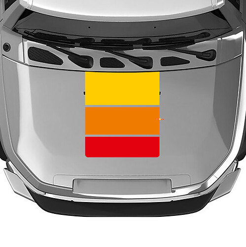 Toyota Heritage Stripe decalcomanie in vinile Kit grafico Toyota FJ Cruiser
 1