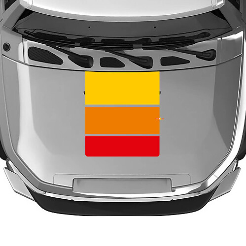 Toyota Heritage Stripe decalcomanie in vinile Kit grafico Toyota FJ Cruiser
