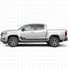 Fasce adesive angolari per porte e soglie laterali per Chevrolet Colorado 2ª generazione 2015-2022_2