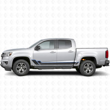 Fasce adesive angolari per porte e soglie laterali per Chevrolet Colorado 2ª generazione 2015-2022_3