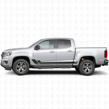 Fasce adesive angolari per porte e soglie laterali per Chevrolet Colorado 2ª generazione 2015-2022_4