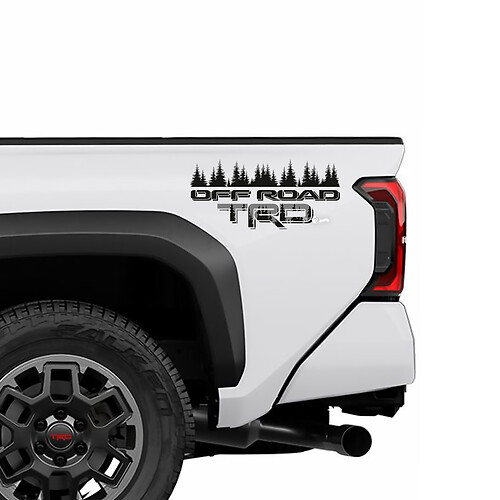 TRD OFF PORTE STRADA LATTO ALL'ASCOLTA DEL TRIMINA AVIDALE PER TOYOTA TACOMA 4 ° GEN
