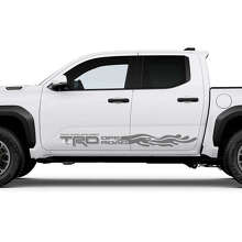 Adesivi per Battitacco Laterale Wave TRD Off Road per Toyota Tacoma 2
