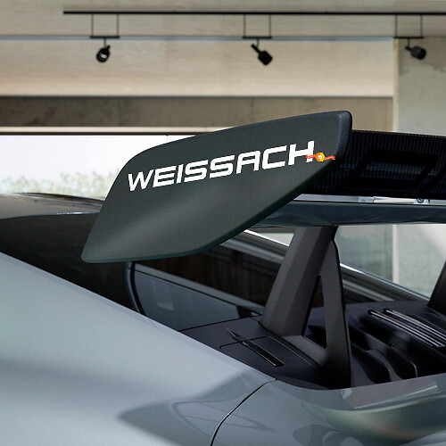 Weissach Rs Spoiler Decal Adesivo per Porsche GT3

