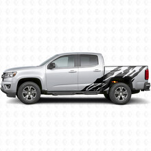 Strisce in Vinile Dentellate per Porta e Sponda per Chevrolet Colorado 2ª Generazione 2015-2022_2