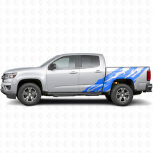 Strisce in Vinile Dentellate per Porta e Sponda per Chevrolet Colorado 2ª Generazione 2015-2022_5