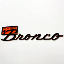Emblema parafango 3D Outer Banks per portellone Musclecar horse_2