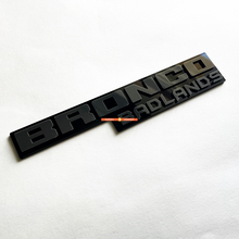 Badge parafantani Emblema del portellone del portellone 3D BADGE NERO VS GRIGIO PER BRONCO BADLANDS
 9