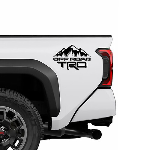 TRD OFF OFF ROAD MONTAGNE STRADI AVIDALI DI DECALLE DI CAMION PER TUTTRA TOYOTA
