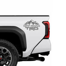 Adesivi in Vinile TRD Off Road Mountain per Pianali di Camion Toyota_2