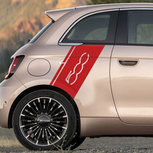 Strisce grafiche laterali a strisce di parafango posteriore per Fiat 500
 3
