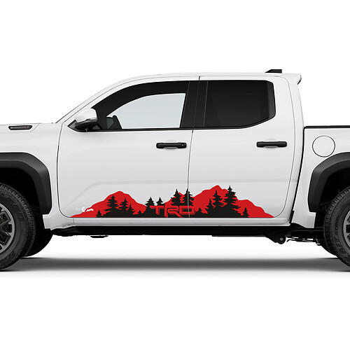 TRD OFF STRADA LATURA ALTREI AVIDENTI PANNELLA PANNELLA DI ROCCHI PER TOYOTA TACOMA
