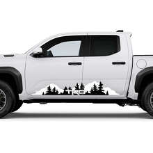 Adesivi Decals Pannello Battitacco Porta Laterale Montagne Foresta TRD Off Road per Toyota Tacoma 3