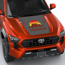 TRD OFF ROAD MONTAGNE Vintage Retro Heritage Stripes Wrap Decal Adesivo per la Toyota Tacoma 4a Gen
 2