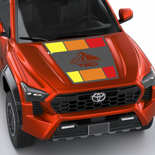 TRD OFF ROAD MONTAGNE Vintage Retro Heritage Stripes Wrap Decal Adesivo per la Toyota Tacoma 4a Gen
 2