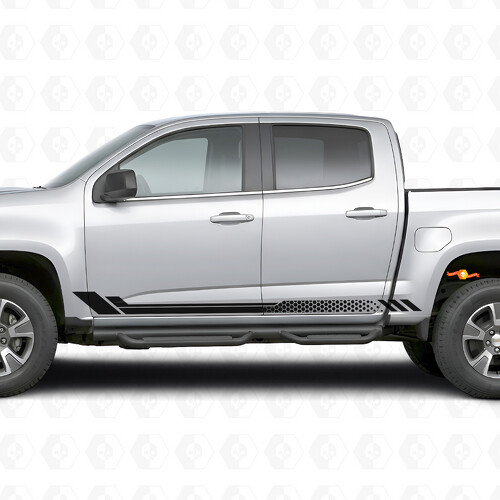 Strisce Viniliche a Nido d’Ape per Porta e Sottoporta per Chevrolet Colorado 2ª Gen 2015-2022