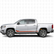 Strisce Viniliche a Nido d’Ape per Porta e Sottoporta per Chevrolet Colorado 2ª Gen 2015-2022_4