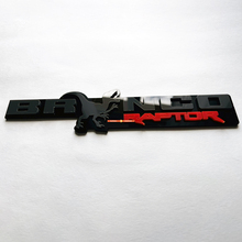 BRONCO Raptor Fender Badges Emblema del portellone emblema 3D
 7