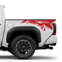 TRD Off Road Mountains BedSide Side Truck Decals Adesivi per Camion Toyota
 2