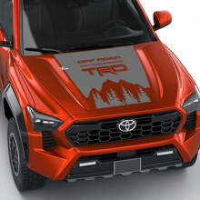 TRD MONTAGNE TREI AVPETTO DECAL AVVILE DECALE PER TOYOTA TACOMA 4 ° GEN
 2