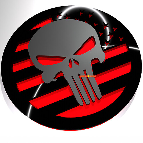 Badge Fender di Fender di Raptor Edition Emblema 3D
