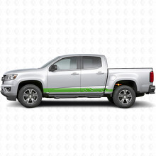 Strisce Viniliche Angolari Lightning per Porta e Minigonna per Chevrolet Colorado 2ª Gen 2015-2022_6