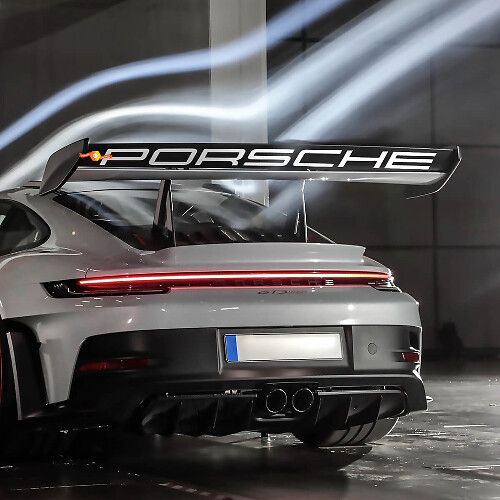 Weissach posteriore GT3 RS Spoiler Decal Adesivo per Porsche GT3
