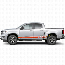 Strisce Viniliche a Scacchiera per Porta e Parafango per Chevrolet Colorado 2ª Gen 2015-2022_4