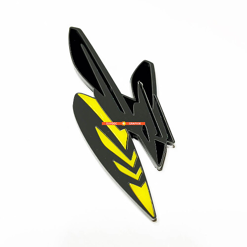 Gloss Hornet Fender Badges Tailgate Emblem 3D Badge per Dodge Hornet
