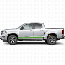 Strisce Viniliche Sovrapposte per Porta e Minigonna per Chevrolet Colorado 2ª Gen 2015-2022_6