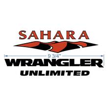 Decalcomanie adesive Sahara Dunes per Jeep Sahara Wrangler Unlimited CJ TJ YK JK XJ
 3