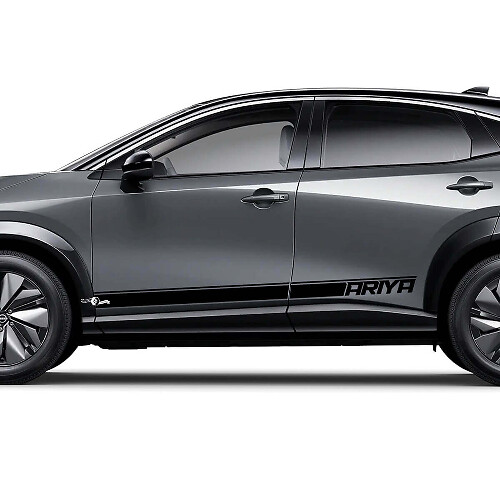 Kit adesivi grafici a strisce laterali per Nissan ARIYA
