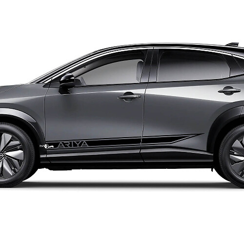Kit adesivi grafici a strisce laterali per Nissan ARIYA 3
