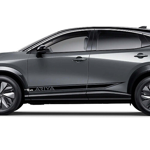 Kit adesivi grafici a strisce laterali per Nissan ARIYA 3
