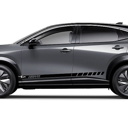 Kit adesivi grafici a strisce laterali per Nissan ARIYA 4

