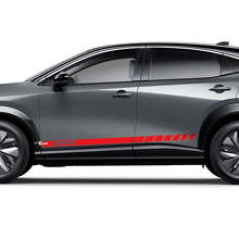 Kit adesivi grafici a strisce laterali per Nissan ARIYA 4
 3