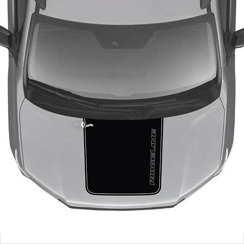 Adesivi in vinile per il centro del cofano Sticker Graphics SupDec Design per Honda Ridgeline
