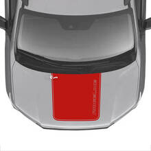 Adesivo in Vinile Centrale Cofano per Honda Ridgeline_2