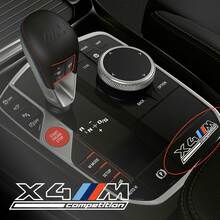 Adesivo in Vinile per Pannello di Controllo Centrale X3M o X4M per BMW Serie X_4