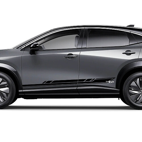 Kit adesivi grafici a strisce laterali per Nissan ARIYA
