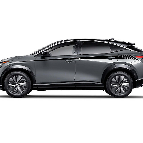 Kit adesivi grafici a strisce laterali per Nissan ARIYA
