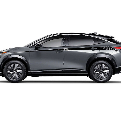 Kit adesivi grafici a strisce laterali per Nissan ARIYA
