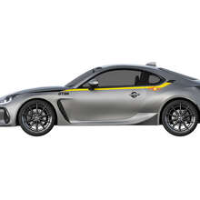 Adesivo Vinile Laterale Strisce da Corsa per Toyota GR86_2