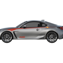 Coppia di adesivi in vinile per strisce da corsa per Toyota Scion Fr-S
 3
