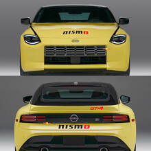 Kit completo di adesivi a scacchi laterali Nismo per Nissan Z GT4
 2